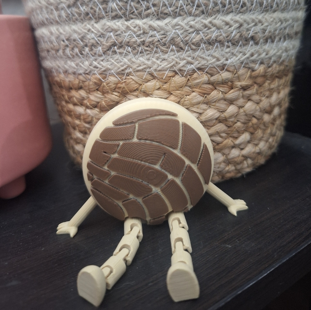 Beige & Brown Concha  Figure